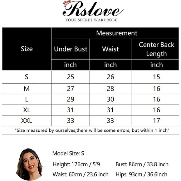 Rslove Women Sexy Lingerie Lace Babydoll Mesh Sleepwear Bridal Nightdress-black - Picture 5 of 5